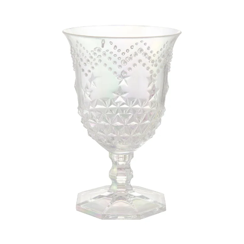 Aurora Plastic Goblet Clear