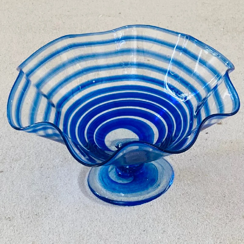 Blown glass - olive dish