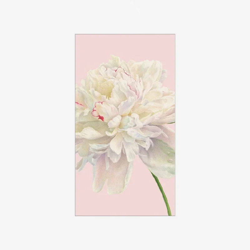 Caspari | Duchess Peonies Blush Napkin