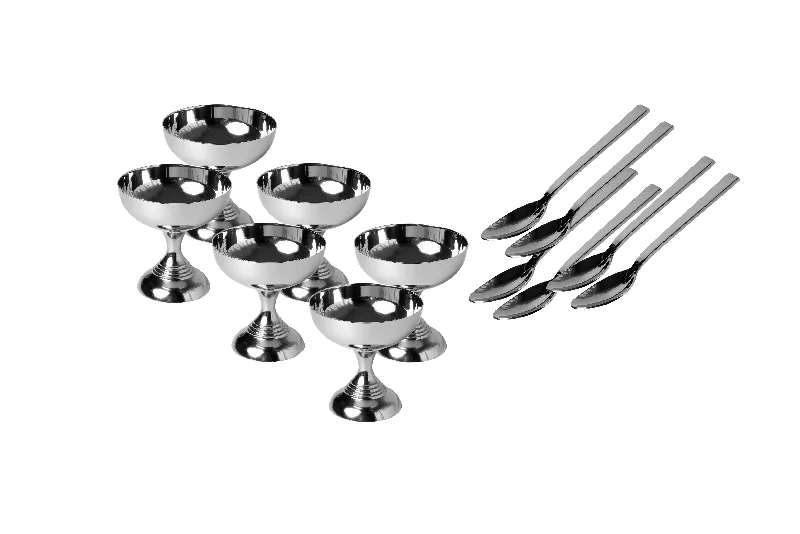 Divine Ice Cream Set 6 Cup/6 Spoon