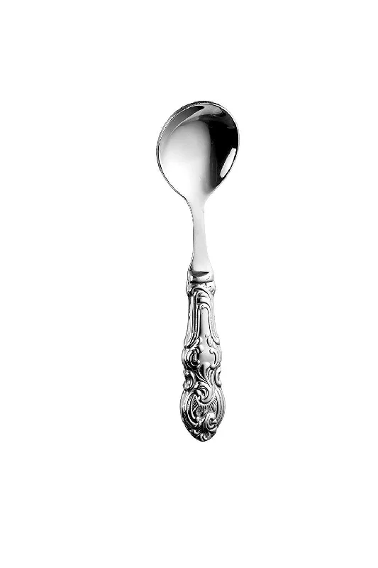 Sanjeev Kapoor Empire Stainless Steel Soup Spoon, Silver