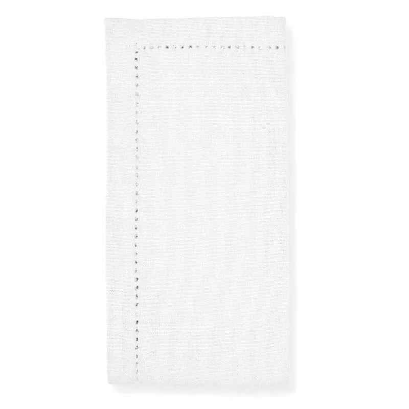 Madras Link Jetty Napkin White Set of 4