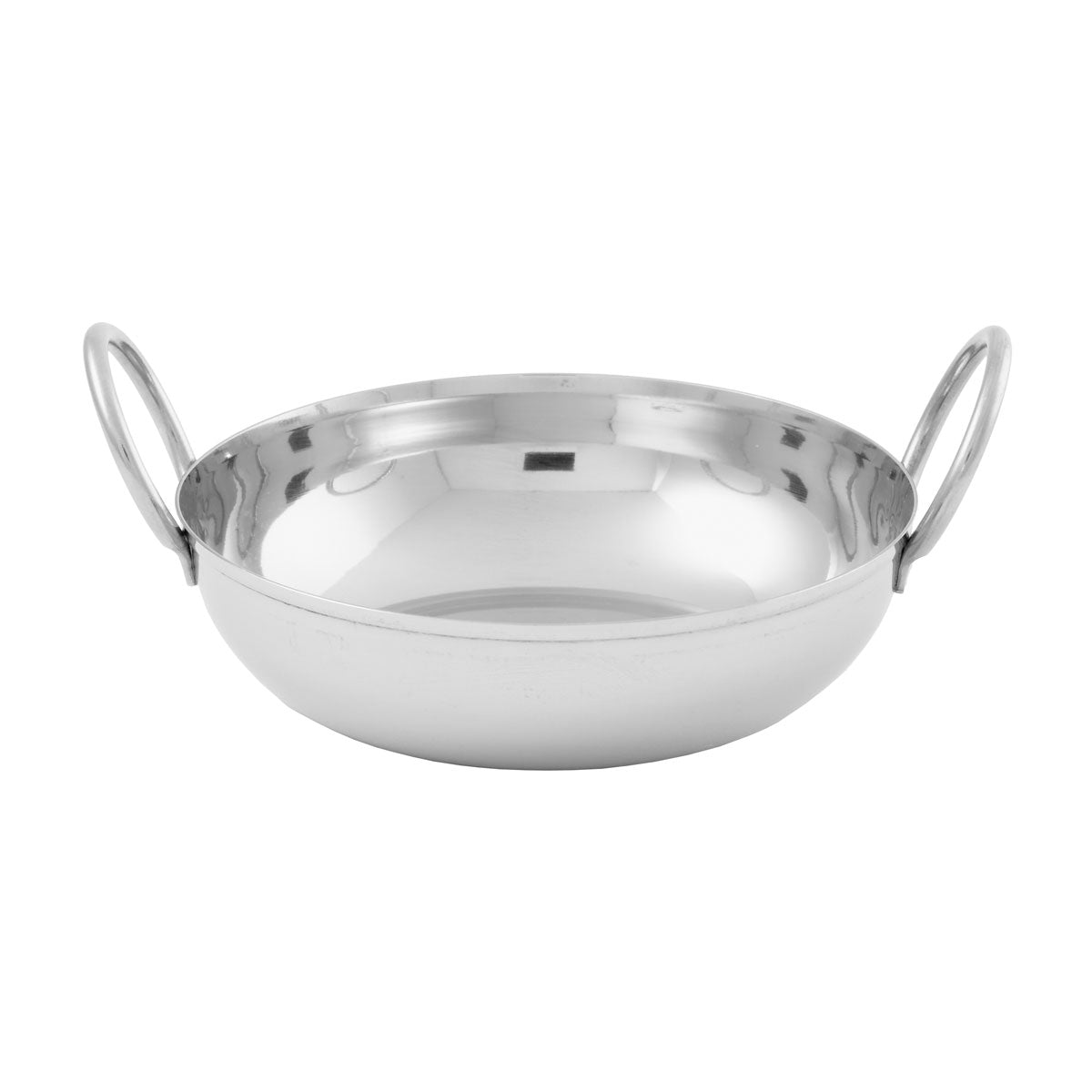 American MetalCraft BD55 18 oz Stainless Steel Balti Dish