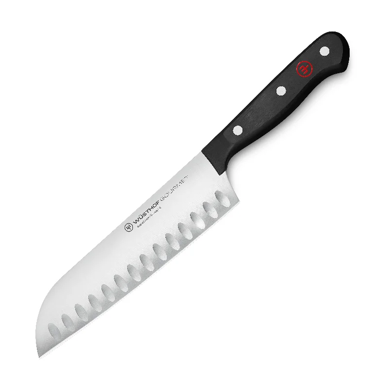 Wusthof Gourmet 7" Hollow Edge Santoku Knife