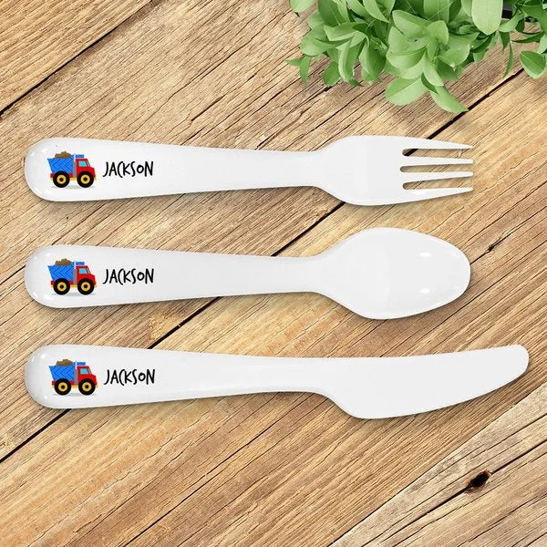 Truck Kids' Cutlery Set