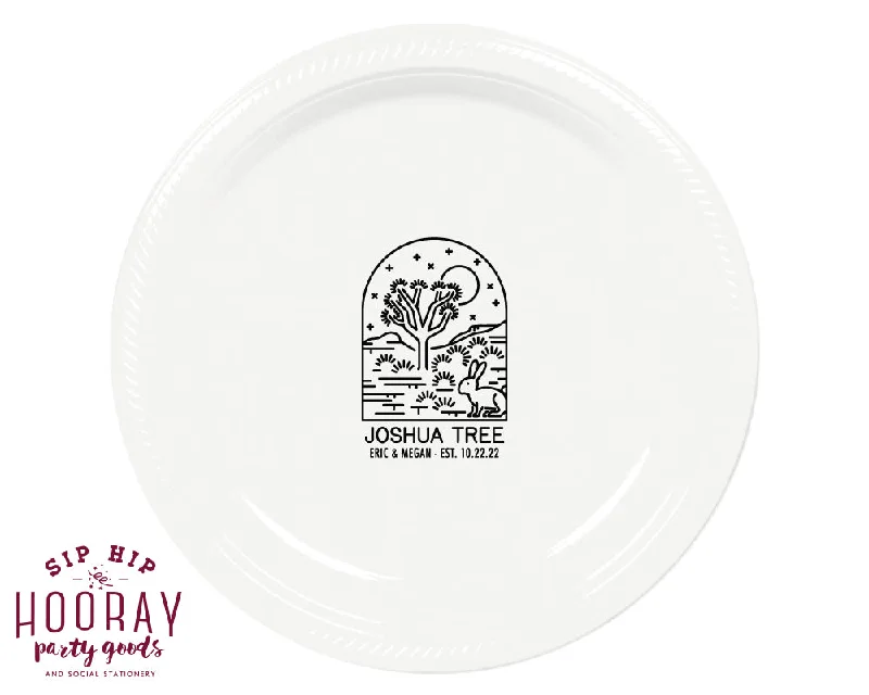 Joshua Tree Wedding Plate, #3002