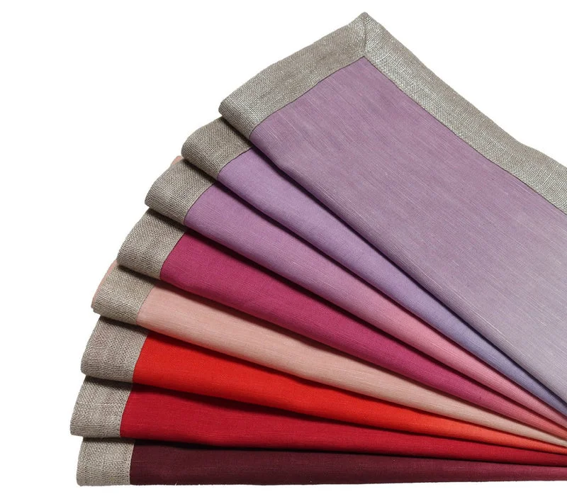 Dip Dye - Warm Tones Napkin (Set of 4)