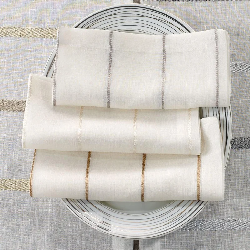 Metallic Thread - Napkin (Set of 4)