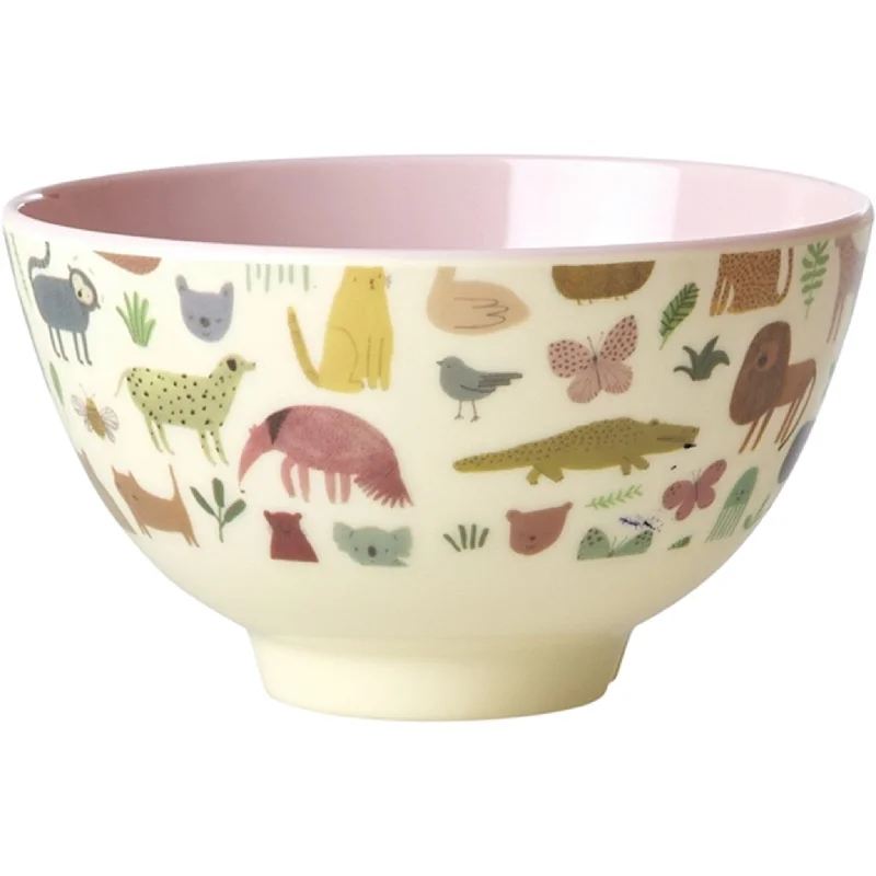 RICE Sweet Jungle Print Small melamine Bowl