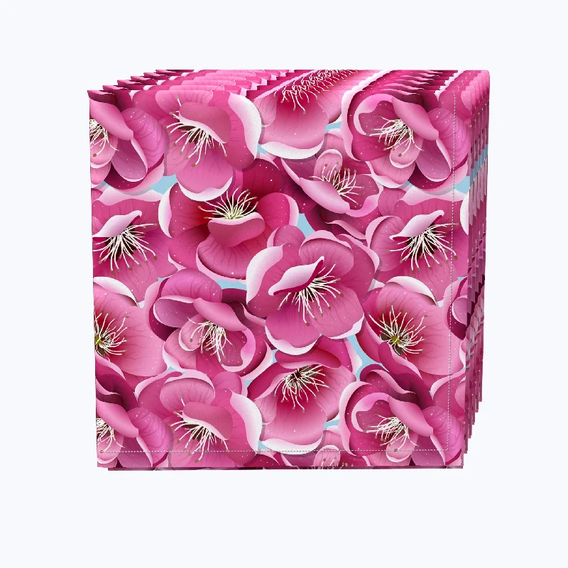 Spring Blossoms Pink Napkins