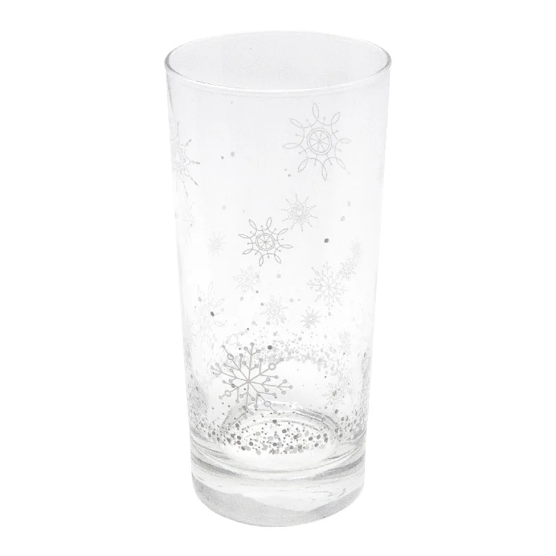 The Modern Home Bar Let It Snow Collins Glass