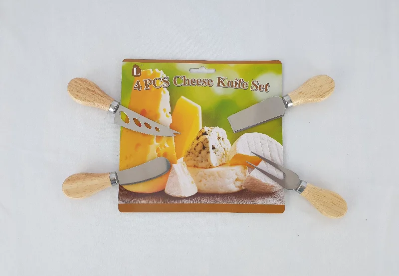 4PC CHEESE KNIFE SET