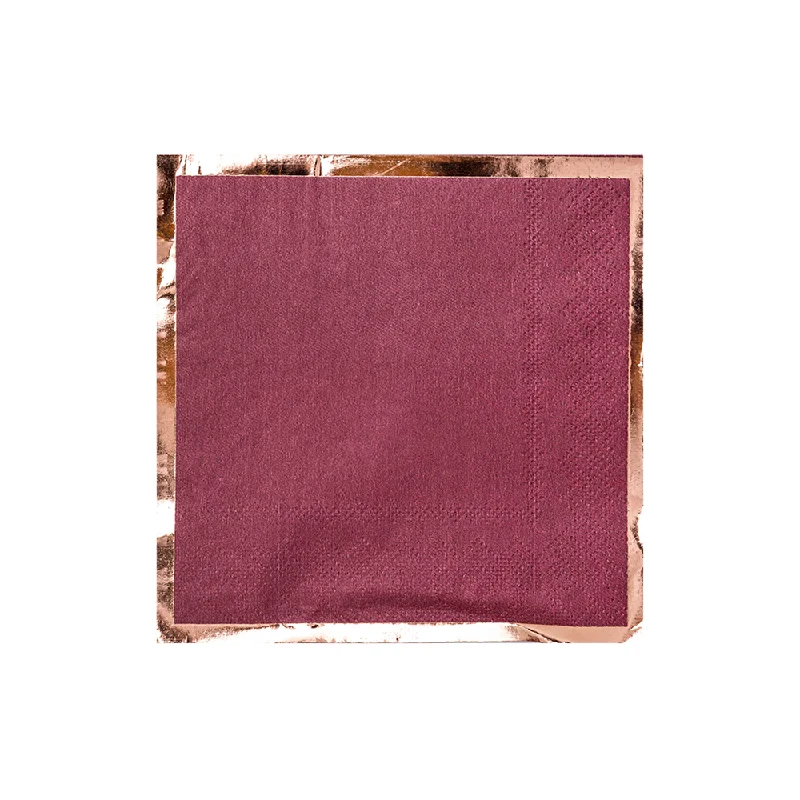 Mauve-Elous Cocktail Napkins