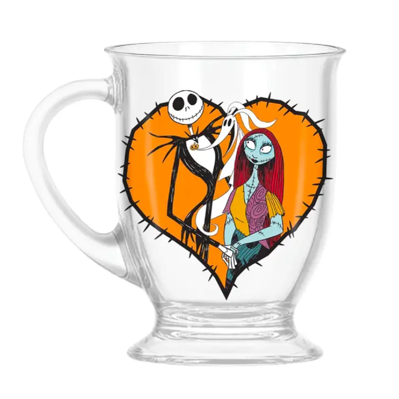 Nightmare Before Xmas 15oz Glass Mug