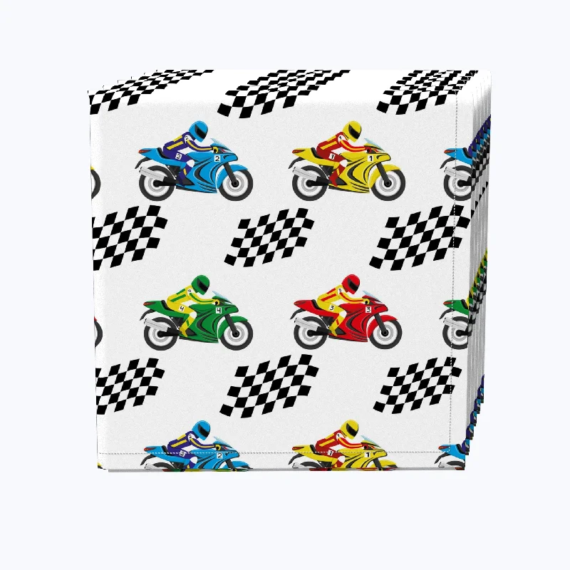 Ready Set Go Motorcycles Napkins