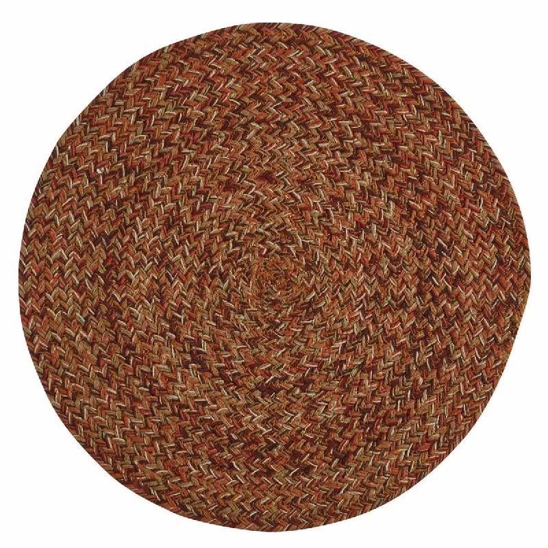 Allspice Braided Round Placemat - Set of 6 Park Designs