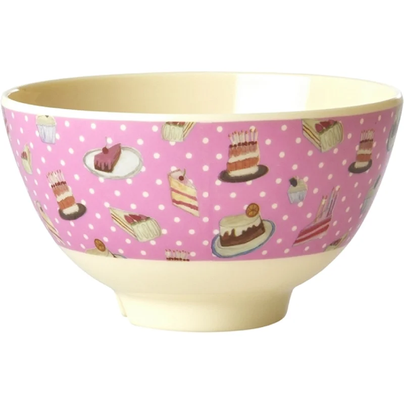 RICE Sweet Cake Print Small Melamine Bowl