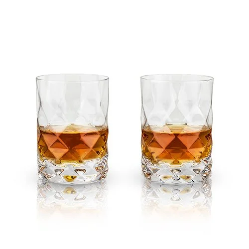 Gem Crystal 10-Ounce Tumblers, Set of 2