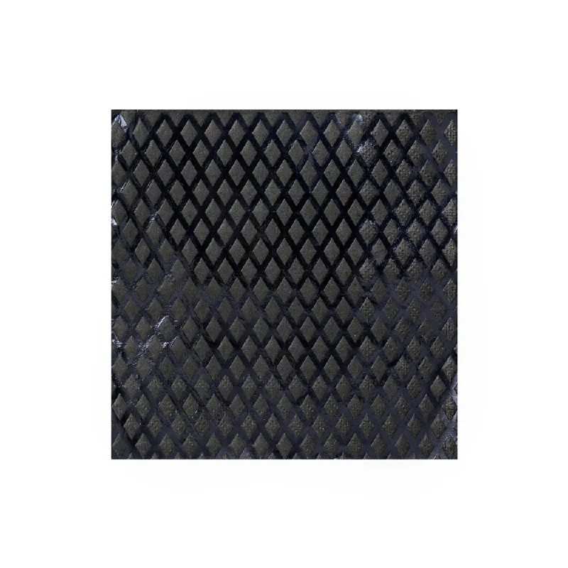 Black Embossed Cocktail Napkins