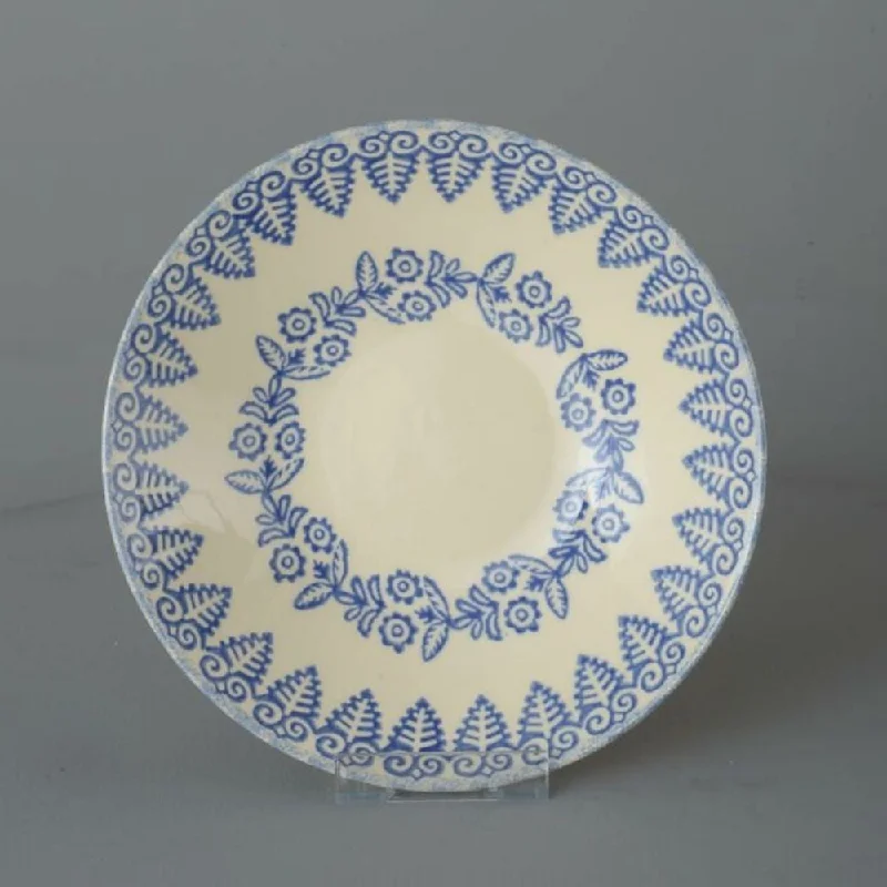 Pasta Plate, Lacey Blue, 24cm