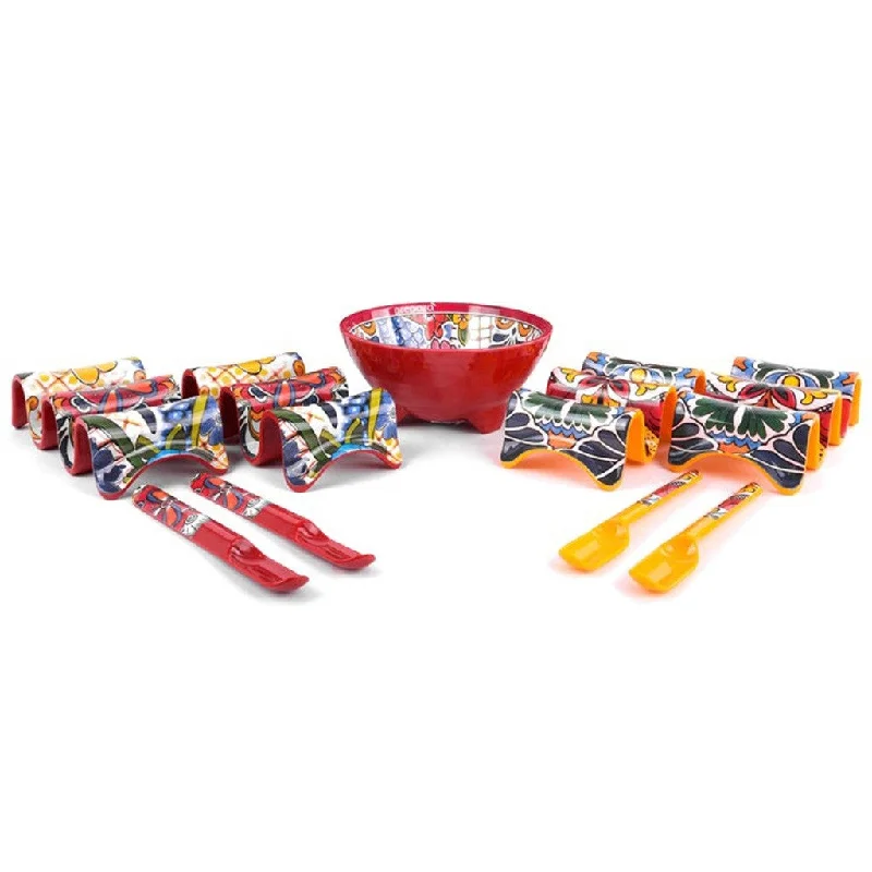 Prepara Taco Gift Box Set - Red & Yellow