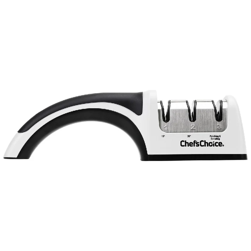 Chef'sChoice AngleSelect Professional Manual Knife Sharpener for Straight Edge and Serrated Knives