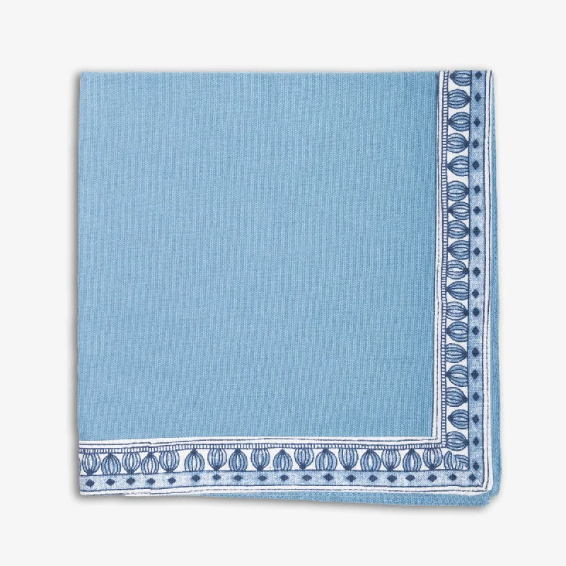 Royal Garden Napkin Blue On Blue Set Of Five