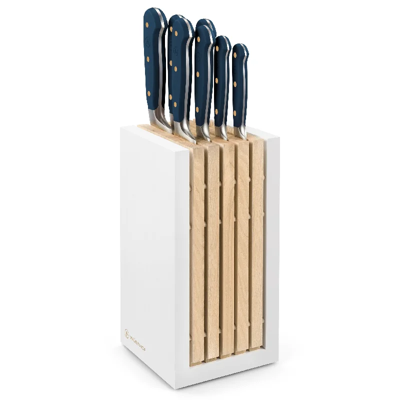 Wusthof Classic 8 Piece Wild Blueberry Knife Block Set