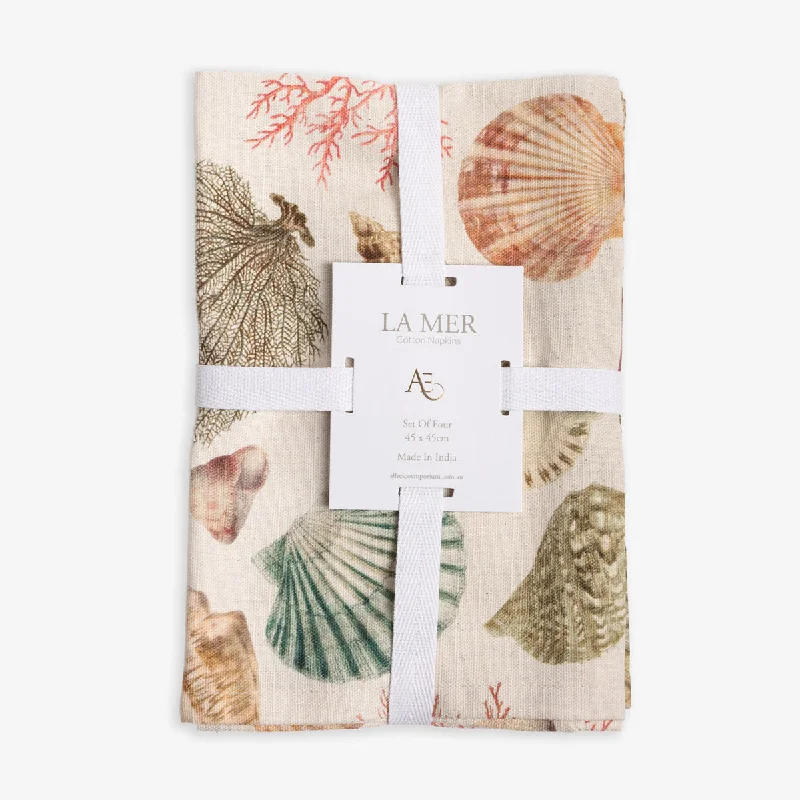 La Mer Napkins Set Of Four