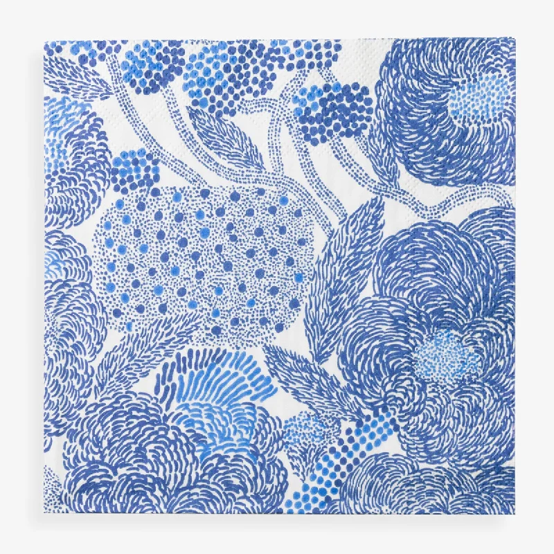 Paper Napkin Marimekko Mynsteri Cream & Blue