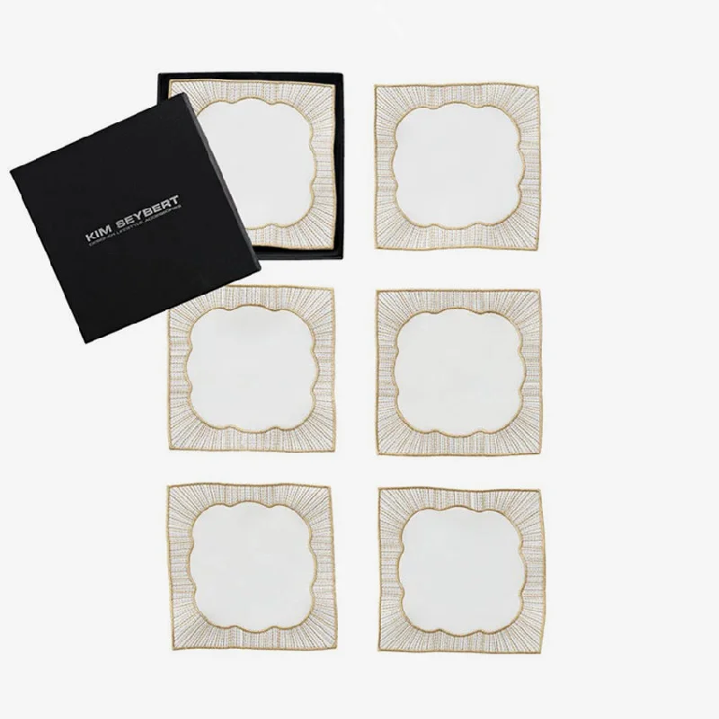 Kim Seybert | Cocktail Napkins Frame - Set of 6