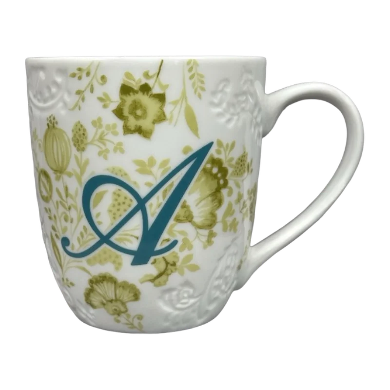 Ava Letter "A" Monogram Initial Mug Pier 1 Imports