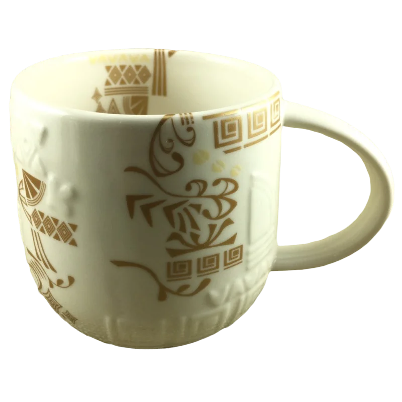 Aztec Summer Gold Mug 2012 Starbucks