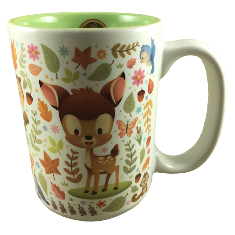 Babies Bambi Thumper Friend Owl Miss Bunny Flower Possums Disney Parks Mug Disney