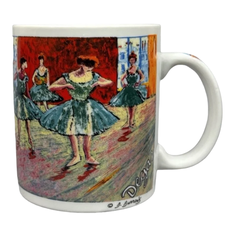 Ballerina Dancers Edgar Degas Master Impressionists D Burrows Mug Chaleur