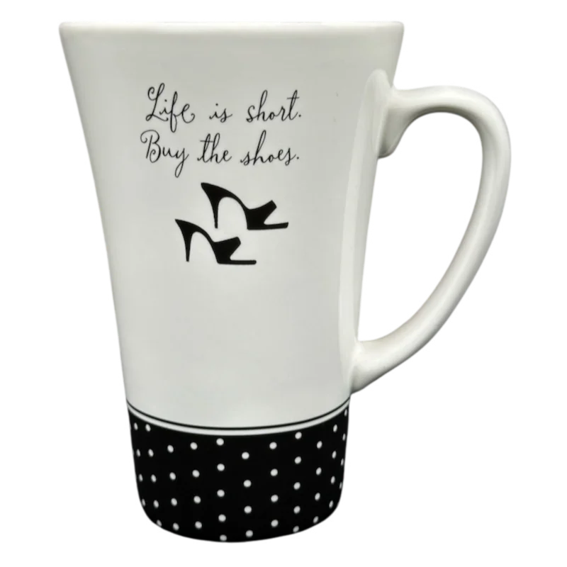 Barbie Life Is Short Buy The Shoes 45th Anniversary Mug Hallmark