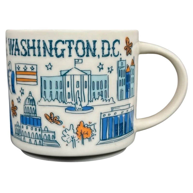 Been There Series Across The Globe Collection Washington D.C. 14oz Mug 2018 Starbucks