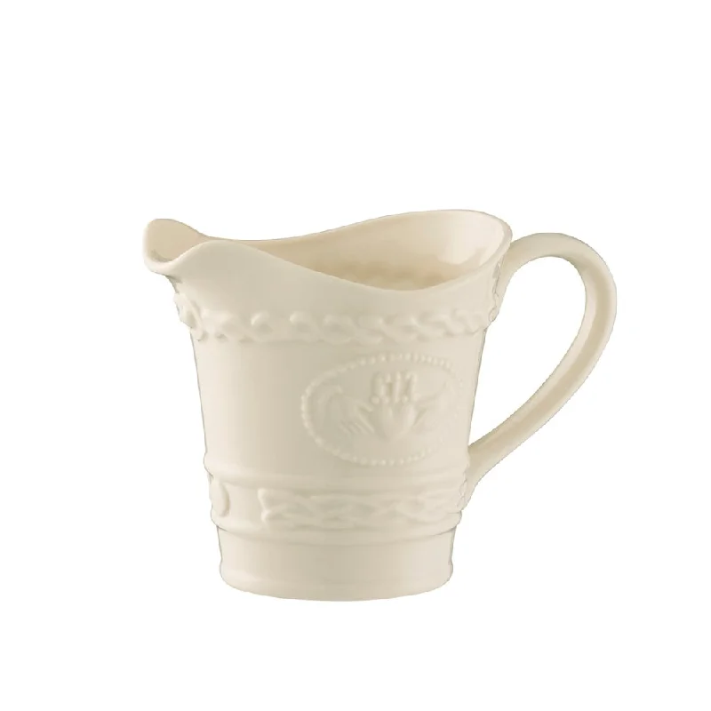 Belleek Classic Claddagh Cream Jug