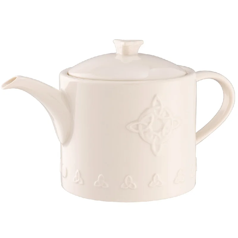 Belleek Classic Trinity Knot Beverage Pot