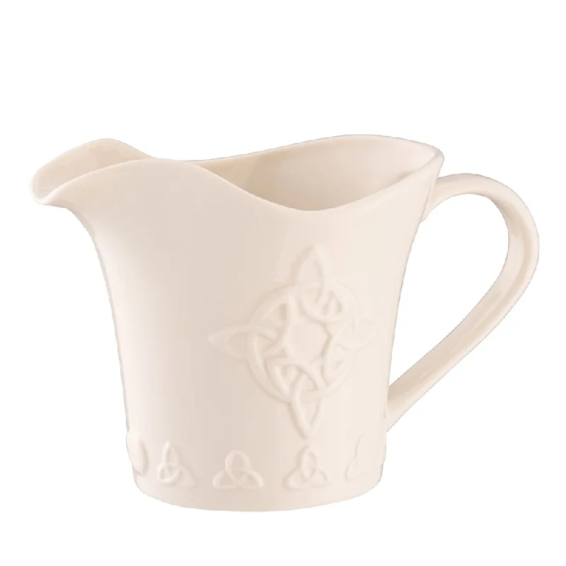 Belleek Classic Trinity Knot Cream Jug