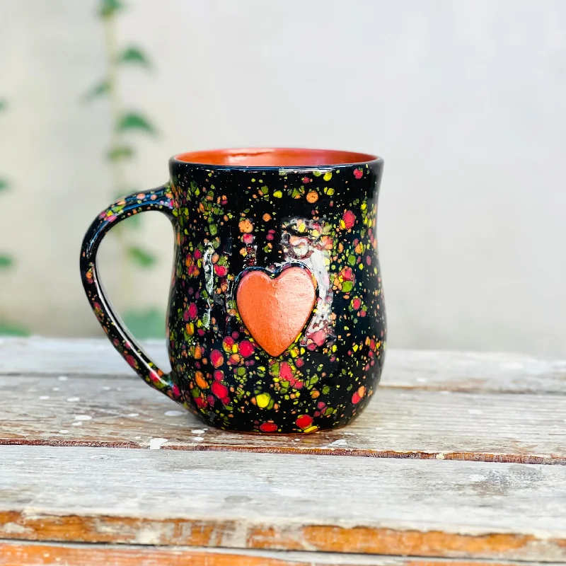 Grande Calliope Mug- Black Explosion