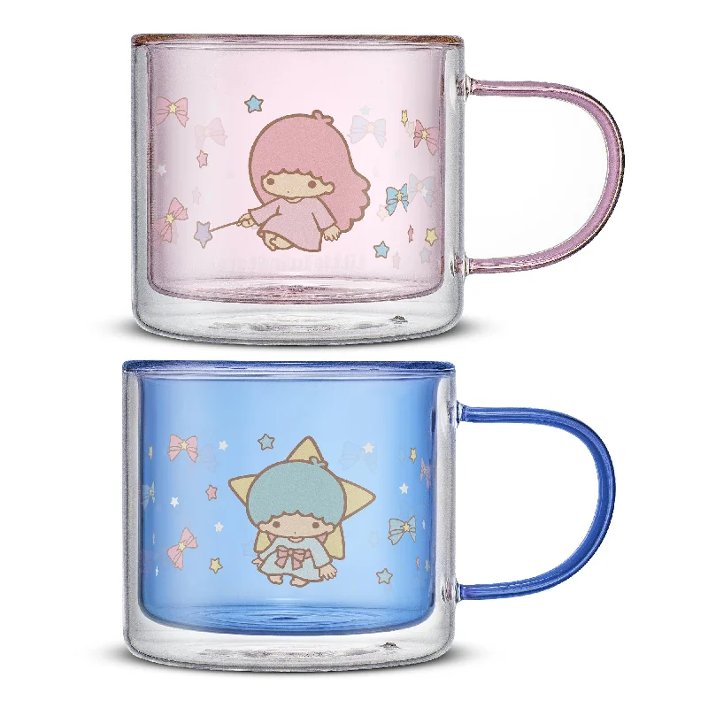 Hello Kitty® and Friends LittleTwinStars™️ Double Wall Coffee Mugs