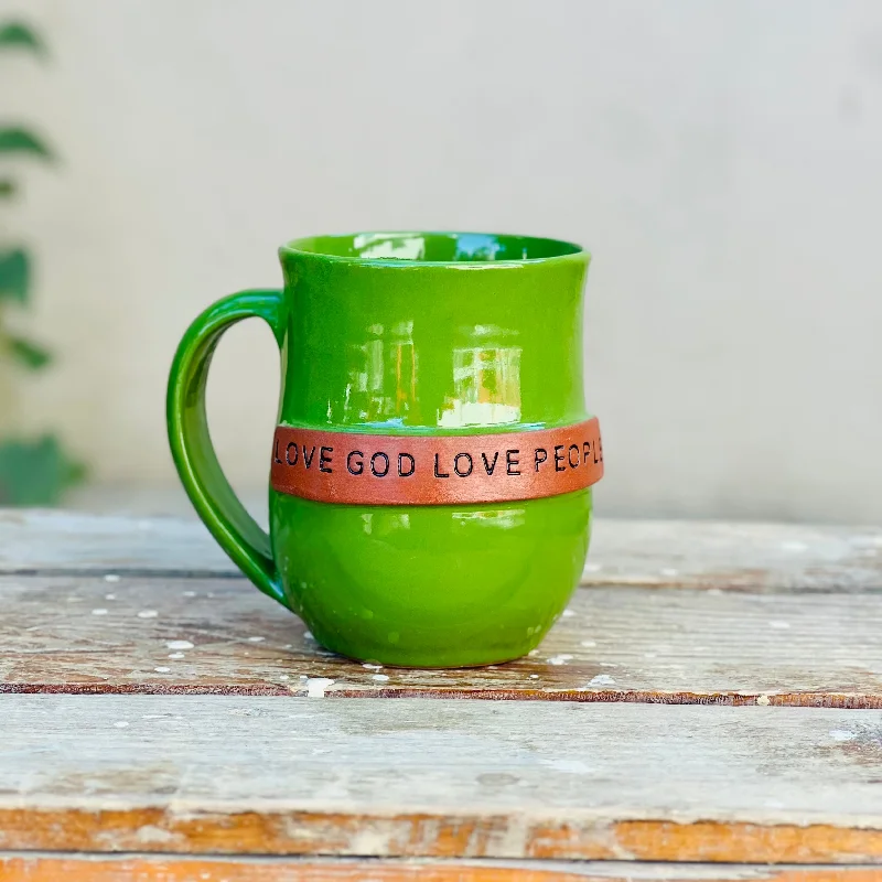 Love God Love People Mug