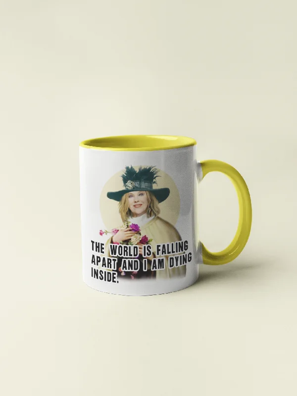 Moira Rose - The World is Falling Apart - Schitt's Creek Coffee Mug