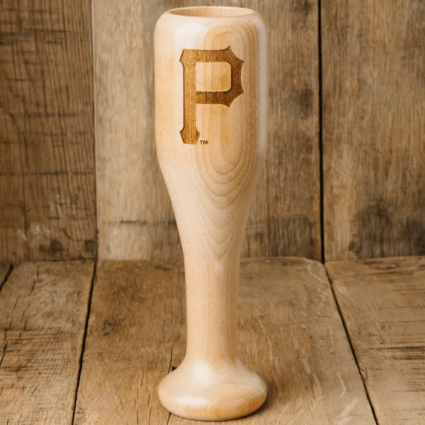 Pittsburgh Pirates "P" Wined Up® | Baseball Bat Wine Mug