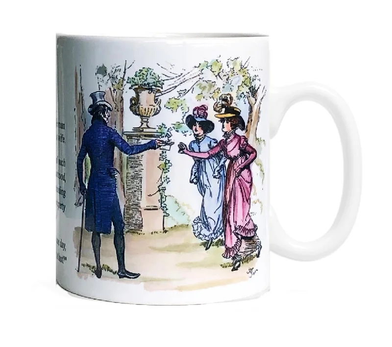 Pride and Prejudice Chapter One 11oz Ceramic Mug