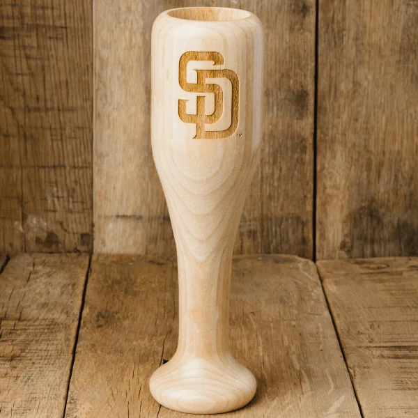 San Diego Padres "SD" Wined Up® | Baseball Bat Wine Mug