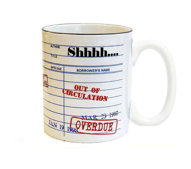 Shhh... Librarian Inspired 11 ounce Ceramic Mug