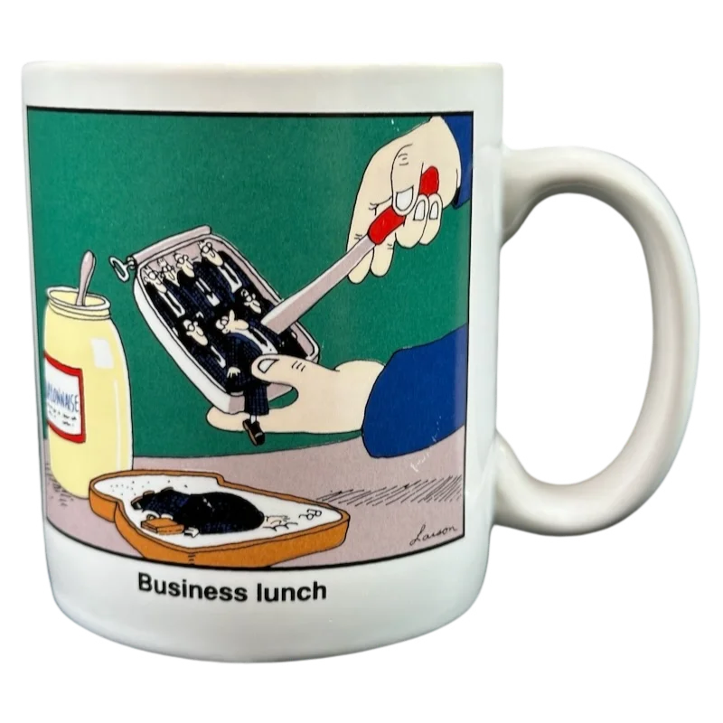 The Far Side Business Lunch Mug OZ