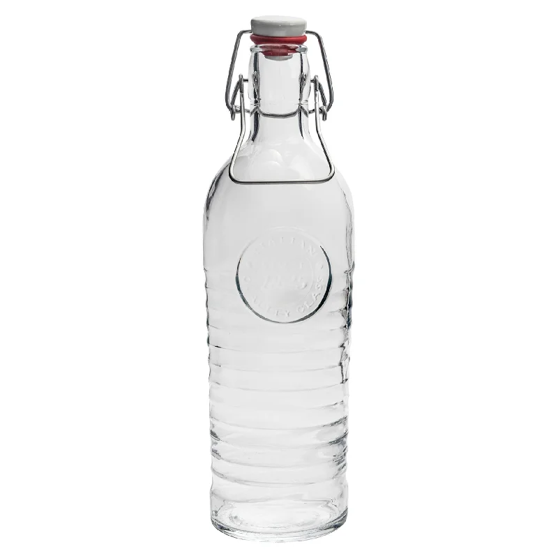 1.2L Officina 1825 Glass Swing Top Bottle - By Bormioli Rocco